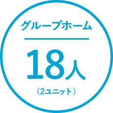 グループホーム・18人・2ユニット